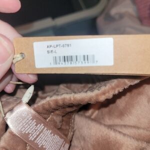 Luxurious Brown Velvet Pants